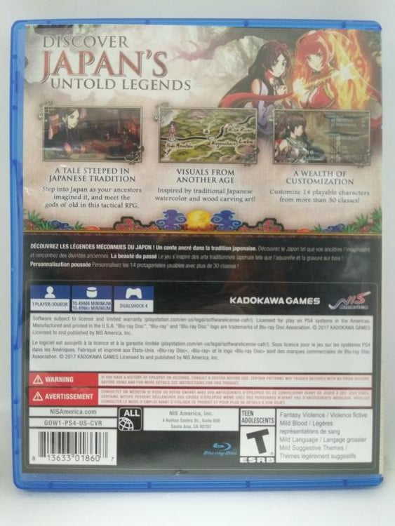 GOD WARS FUTURE PAST (usagé)