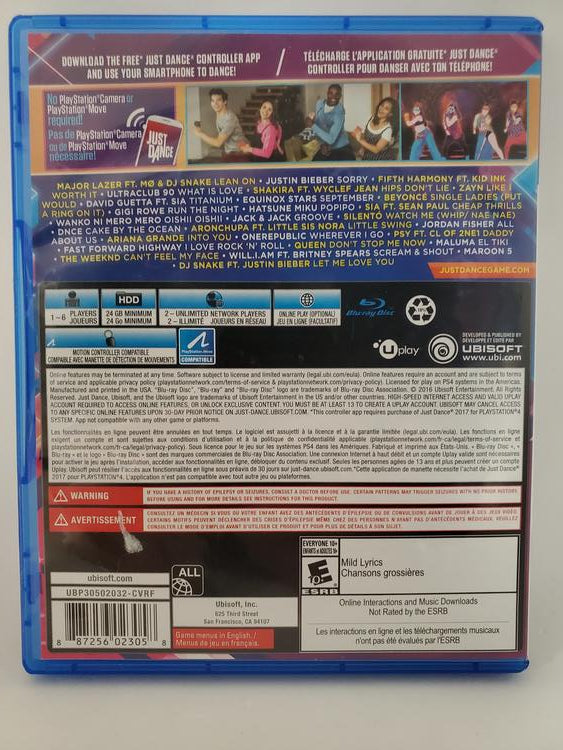 JUST DANCE 2017 (usagé)