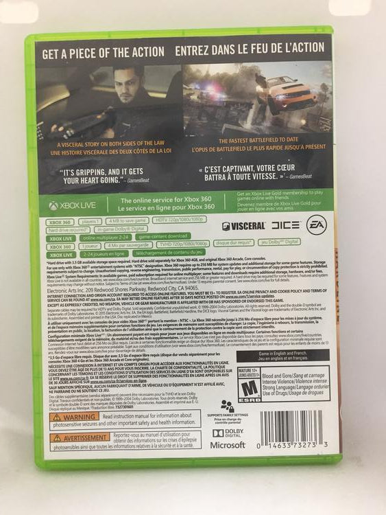 BATTLEFIELD HARDLINE (WITH BOX) (usagé)