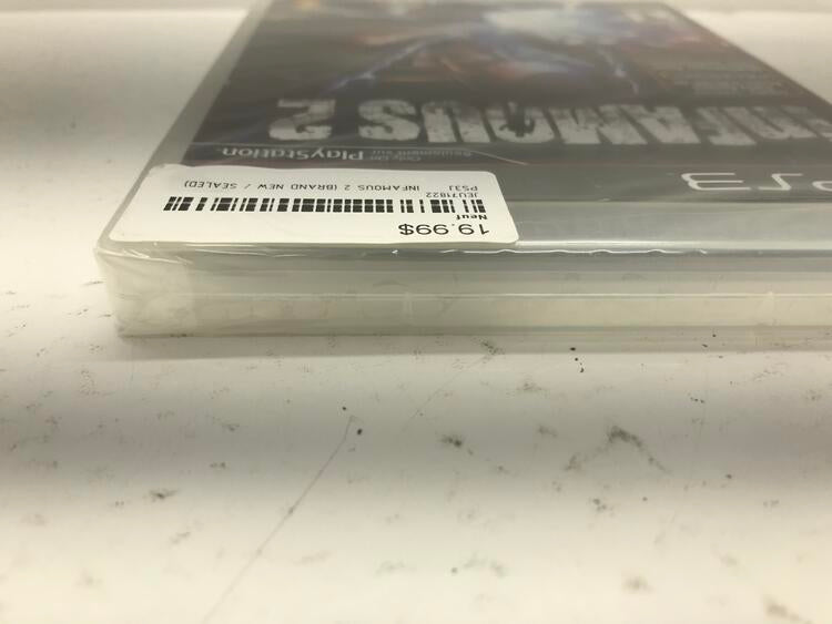 INFAMOUS 2 (BRAND NEW / SEALED)