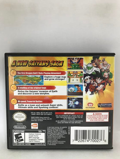 DRAGON BALL Z ATTACK OF THE SAIYANS (COMPLETE IN BOX)
