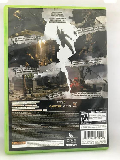 BIONIC COMMANDO (COMPLETE IN BOX)