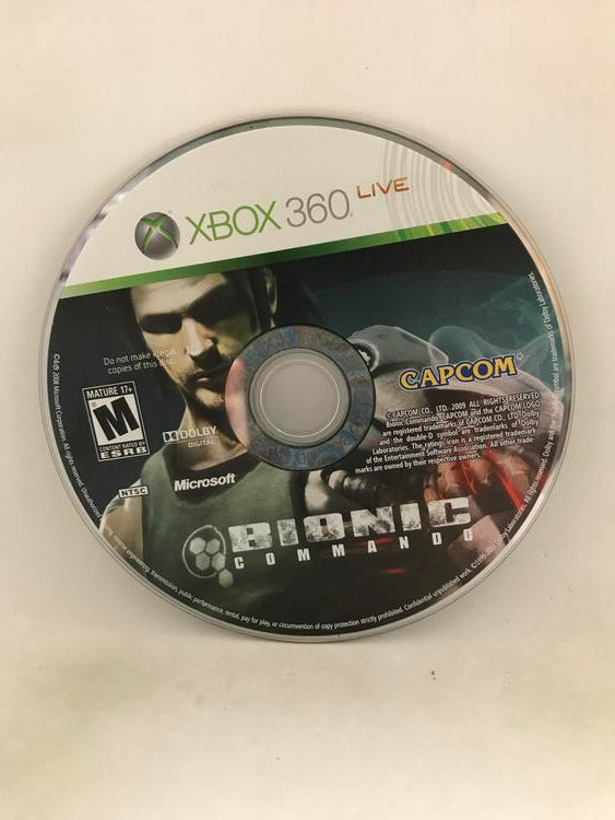 BIONIC COMMANDO (COMPLETE IN BOX)