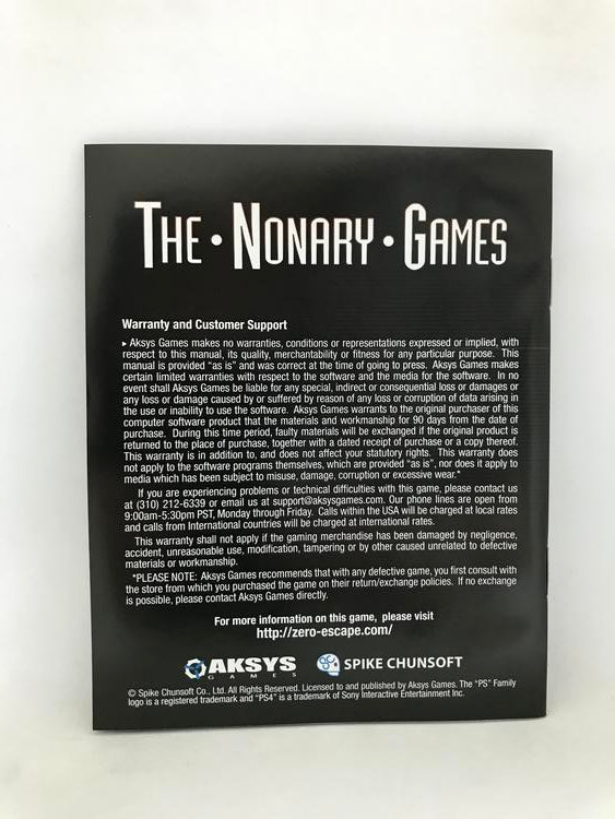 THE NONARY GAMES