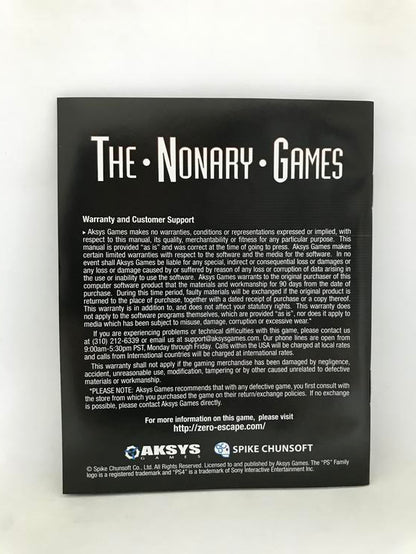 THE NONARY GAMES