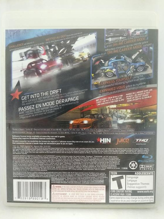 JUICED 2 HOT IMPORT NIGHTS (COMPLETE IN BOX) (usagé)