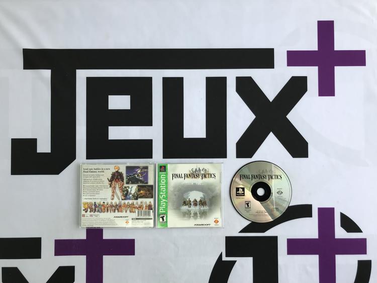 FINAL FANTASY TACTICS GREATEST HITS (COMPLETE IN BOX)