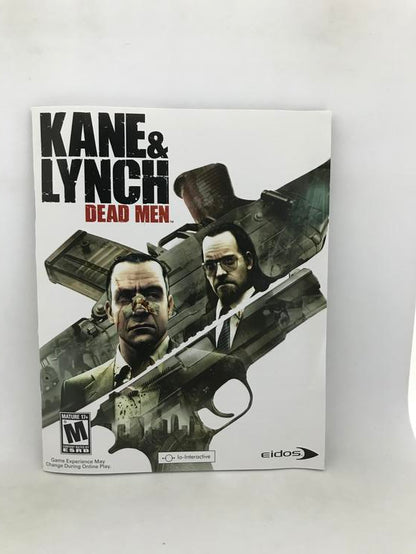 KANE & LYNCH DEAD MEN (COMPLETE IN BOX)