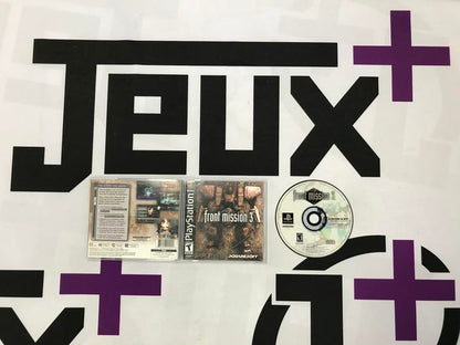 FRONT MISSION 3 (COMPLETE IN BOX) (usagé)