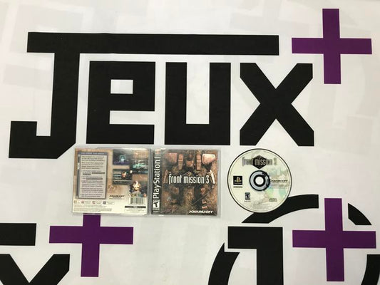 FRONT MISSION 3 (COMPLETE IN BOX) (usagé)