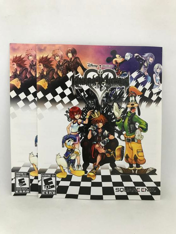 KINGDOM HEARTS HD I.5 REMIX GREATEST HITS (COMPLETE IN BOX)