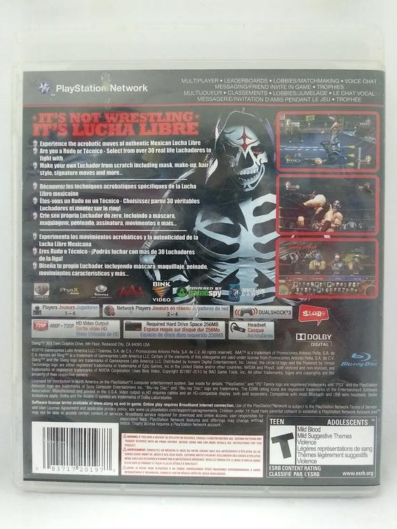 LUCHA LIBRE AAA HEROES DEL RING (COMPLETE IN BOX) (usagé)