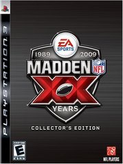 MADDEN NFL 09 20TH ANNIVERSARY COLLECTORS EDITION (COMPLETE IN BOX)