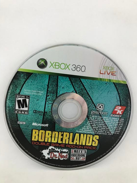 BORDERLANDS DOUBLE GAME ADD-ON PACK (COMPLETE IN BOX)