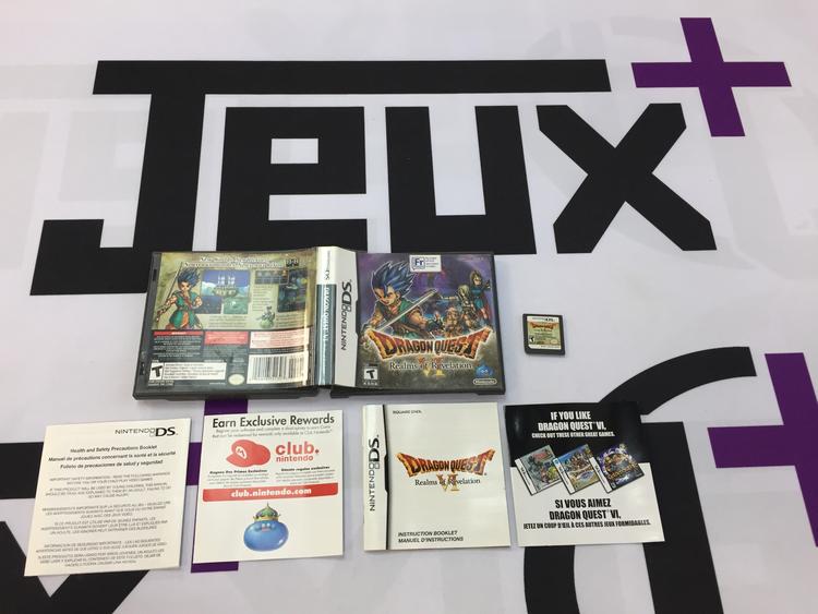 DRAGON QUEST VI REALMS OF REVELATIONS (COMPLETE IN BOX) (usagé)