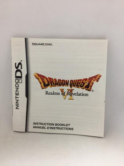 DRAGON QUEST VI REALMS OF REVELATIONS (COMPLETE IN BOX) (usagé)