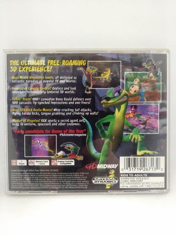 GEX ENTER THE GECKO (COMPLETE IN BOX)