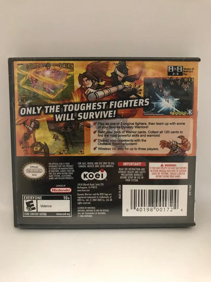DYNASTY WARRIORS FIGHTERS BATTLE (COMPLETE IN BOX) (usagé)