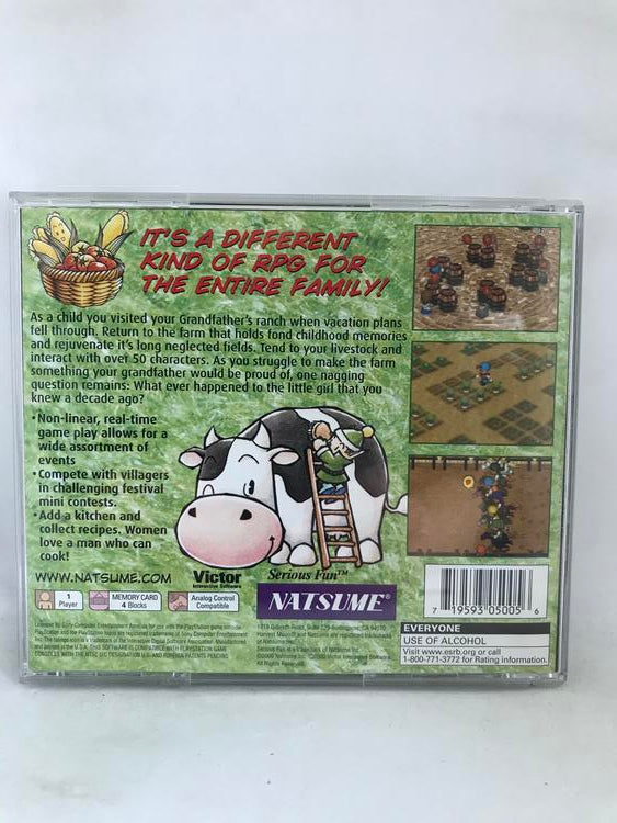 HARVEST MOON BACK TO NATURE (COMPLETE IN BOX)