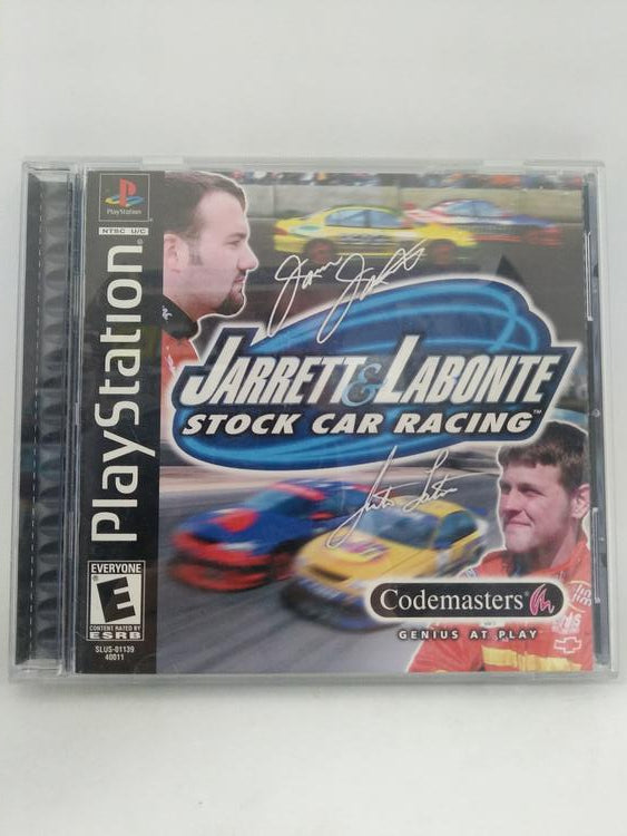 JARRETT AND LABONTE STOCK CAR RACING (COMPLETE IN BOX) (usagé)