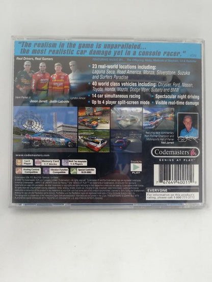 JARRETT AND LABONTE STOCK CAR RACING (COMPLETE IN BOX) (usagé)