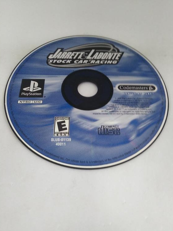 JARRETT AND LABONTE STOCK CAR RACING (COMPLETE IN BOX)