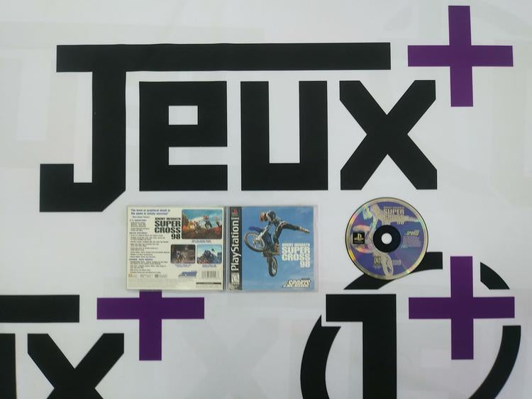 JEREMY MCGRATH SUPERCROSS 98 (COMPLETE IN BOX) (usagé)