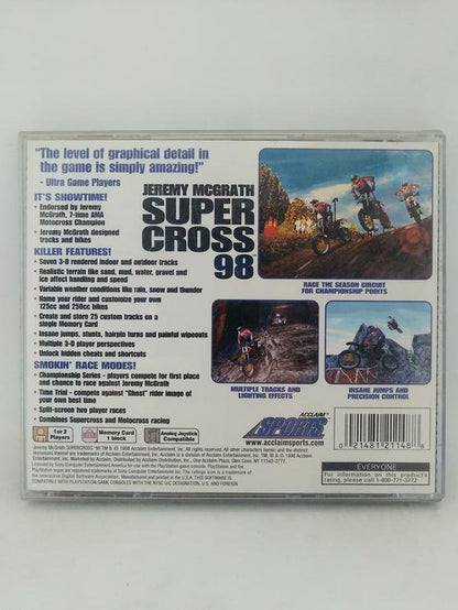 JEREMY MCGRATH SUPERCROSS 98 (COMPLETE IN BOX)