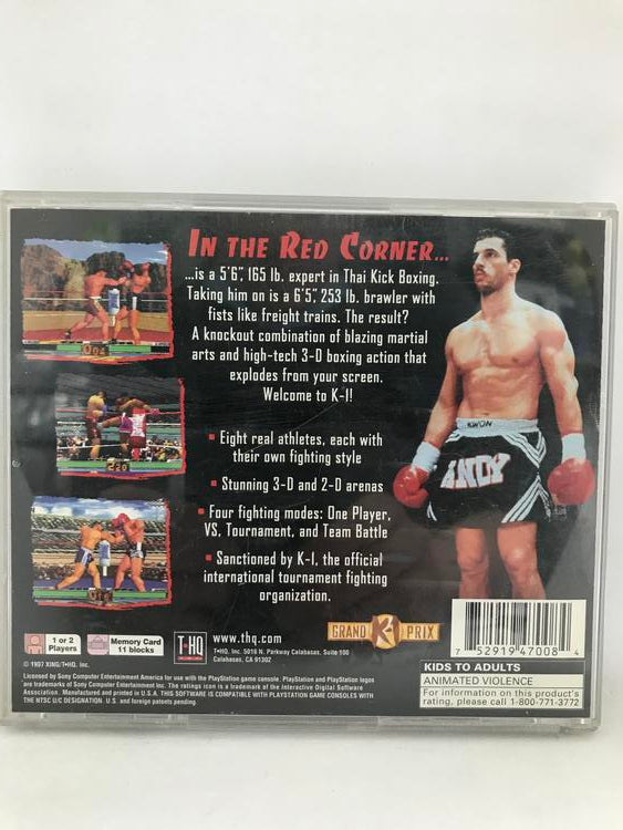 K-1 THE ARENA FIGHTERS (COMPLETE IN BOX) (usagé)