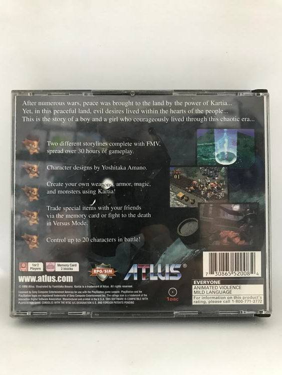 KARTIA THE WORD OF FATE (COMPLETE IN BOX) (usagé)
