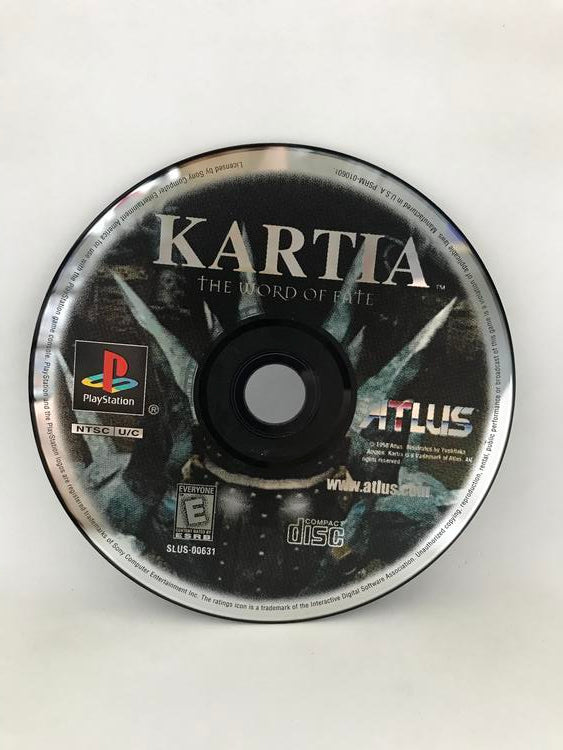 KARTIA THE WORD OF FATE (COMPLETE IN BOX) (usagé)