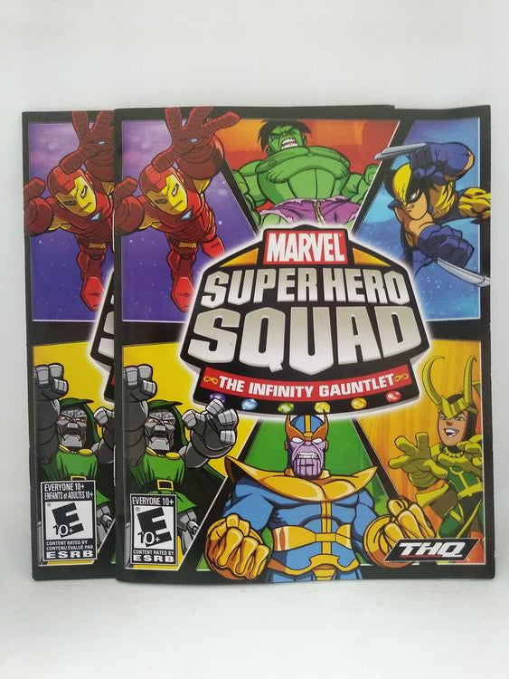 MARVEL SUPER HERO SQUAD THE INFINITY GAUNTLET (COMPLETE IN BOX) (usagé)