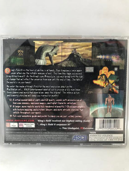 KING'S FIELD II (COMPLETE IN BOX)