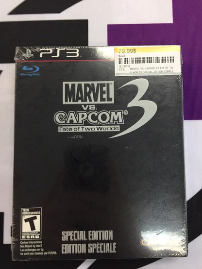 MARVEL VS. CAPCOM 3 FATE OF TWO WORLDS SPECIAL EDITION (COMPLETE IN BOX)