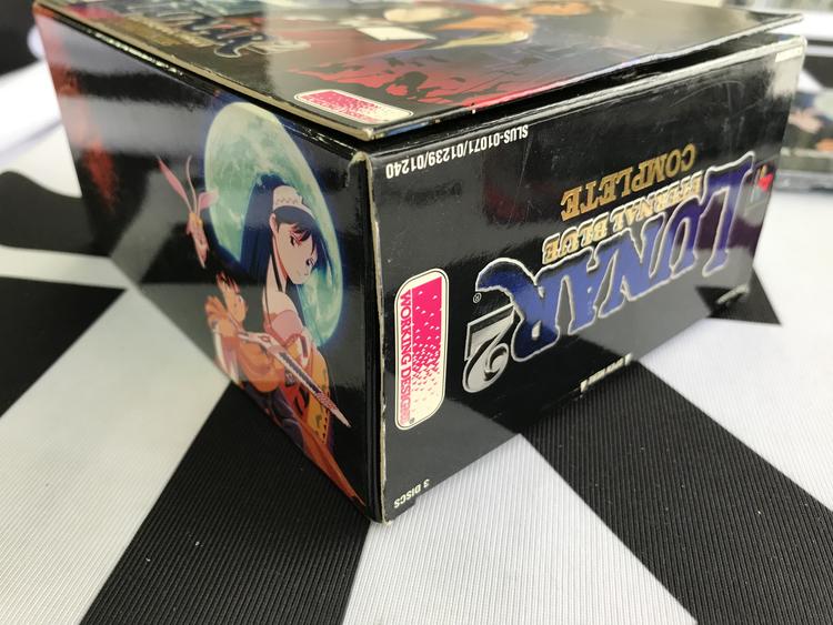 LUNAR 2 ETERNAL BLUE COMPLETE WITH THE OFFICIAL STRATEGY GUIDE (COMPLETE IN BOX) (usagé)
