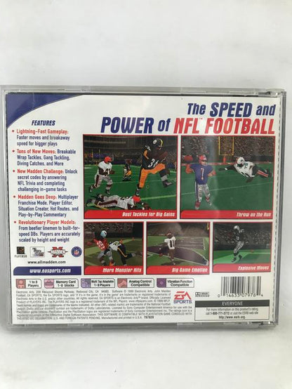 MADDEN 2000 (COMPLETE IN BOX)