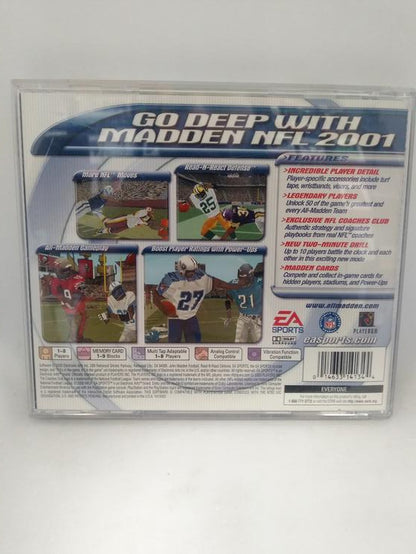 MADDEN 2001 (COMPLETE IN BOX) (usagé)