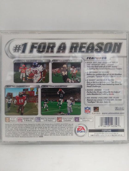 MADDEN 2002 (COMPLETE IN BOX) (usagé)