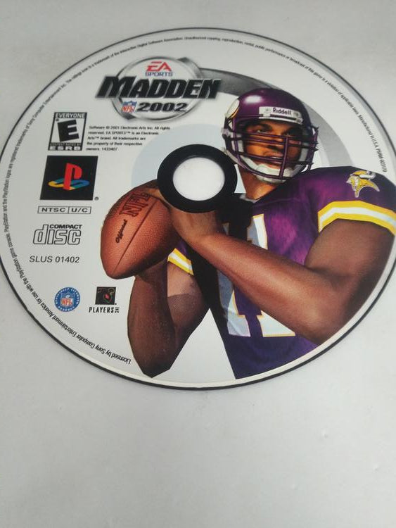 MADDEN 2002 (COMPLETE IN BOX) (usagé)