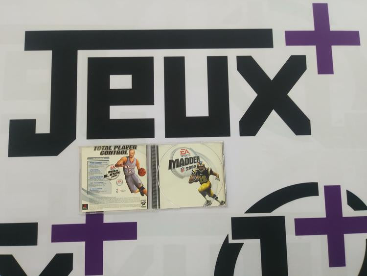 MADDEN 2003 (COMPLETE IN BOX) (usagé)