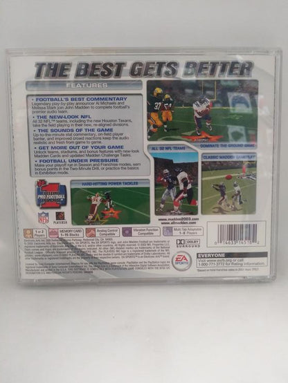 MADDEN 2003 (COMPLETE IN BOX) (usagé)