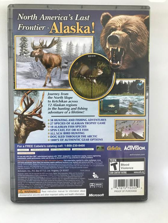 CABELA'S ALASKAN ADVENTURES (WITH BOX)
