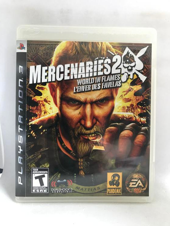 MERCENARIES 2 WORLD IN FLAMES (WITH BOX)