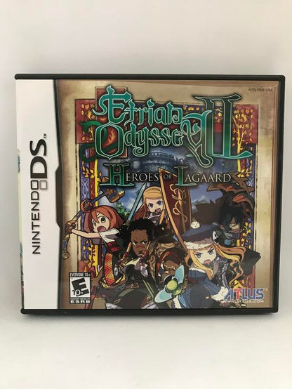 ETRIAN ODYSSEY II HEROES OF LAGAARD (COMPLETE IN BOX)