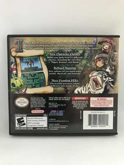 ETRIAN ODYSSEY II HEROES OF LAGAARD (COMPLETE IN BOX)
