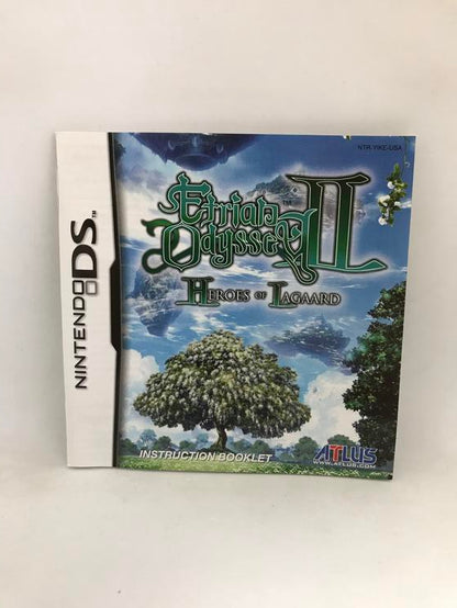 ETRIAN ODYSSEY II HEROES OF LAGAARD (COMPLETE IN BOX)
