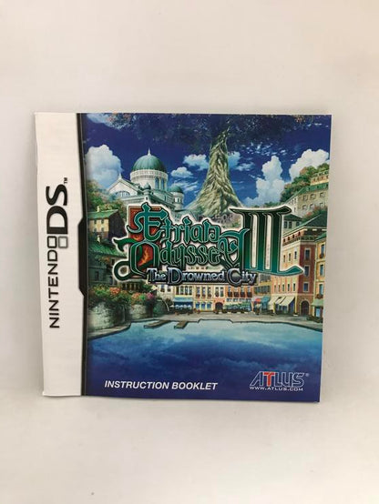 ETRIAN ODYSSEY III THE DROWNED CITY (COMPLETE IN BOX)
