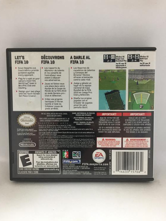 FIFA SOCCER 10 (COMPLETE IN BOX)