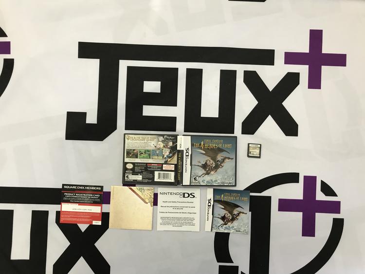 FINAL FANTASY THE 4 HEROES OF LIGHT (COMPLETE IN BOX) (usagé)