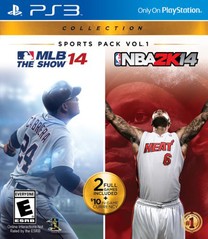 MLB 14 AND NBA 2K14 SPORTS PACK VOLUME 1 (usagé)